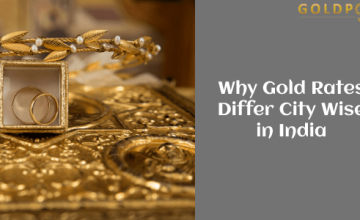 Gold prices different in different cities in India