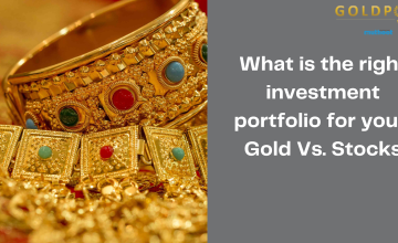 What is the right investment portfolio for you? Gold Vs. Stocks