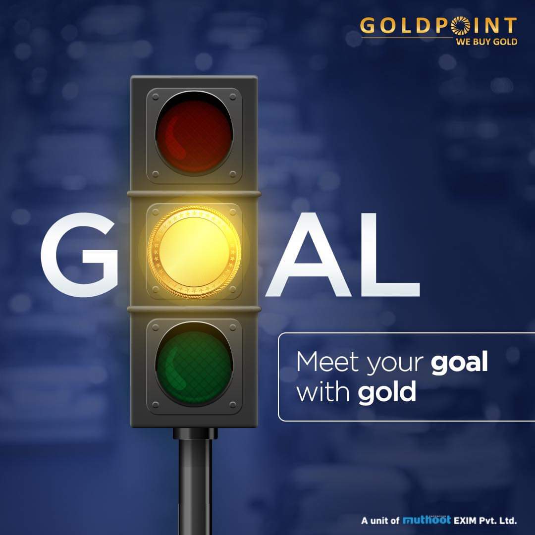 Goal with gold