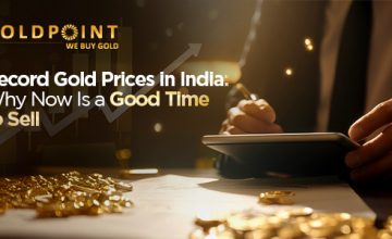 Record gold prices in India