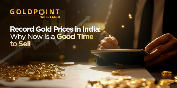 Record gold prices in India